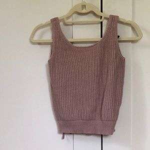 Knitted wrap tank top!🥰